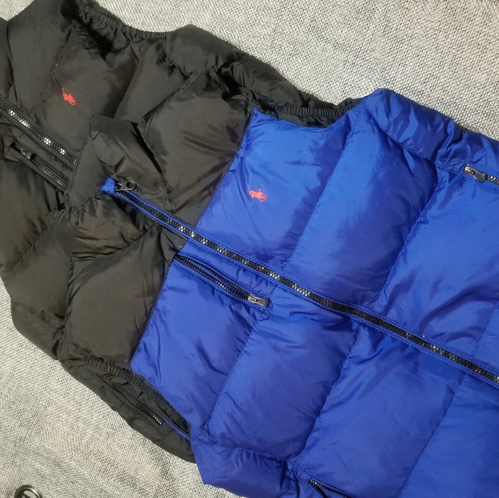 *SOLD*2 size M Adult Polo Vest
